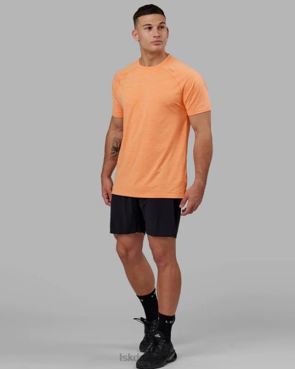 realizar camiseta vaporflx - marga mandarina hombres LSKD VP42D950 vestir