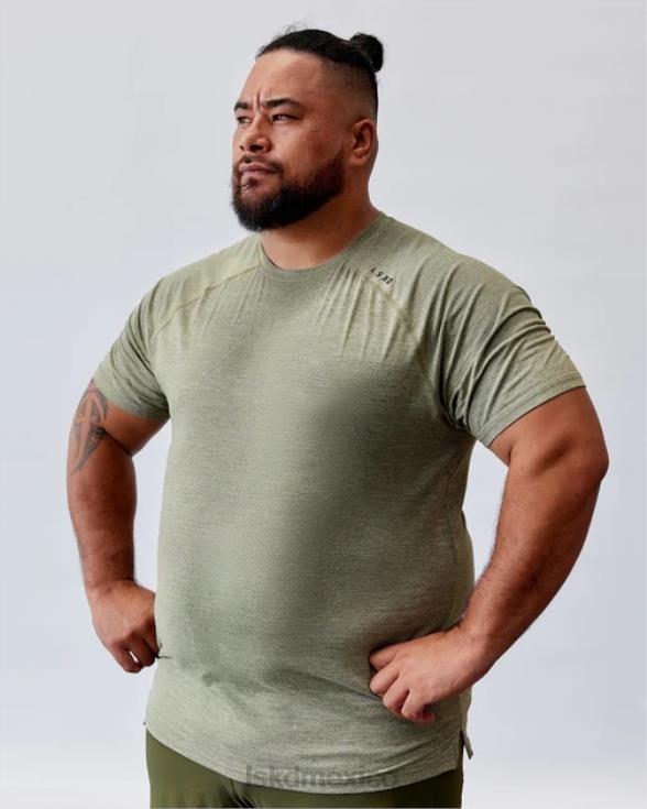 realizar camiseta vaporflx - marga oliva hombres LSKD VP42D971 vestir