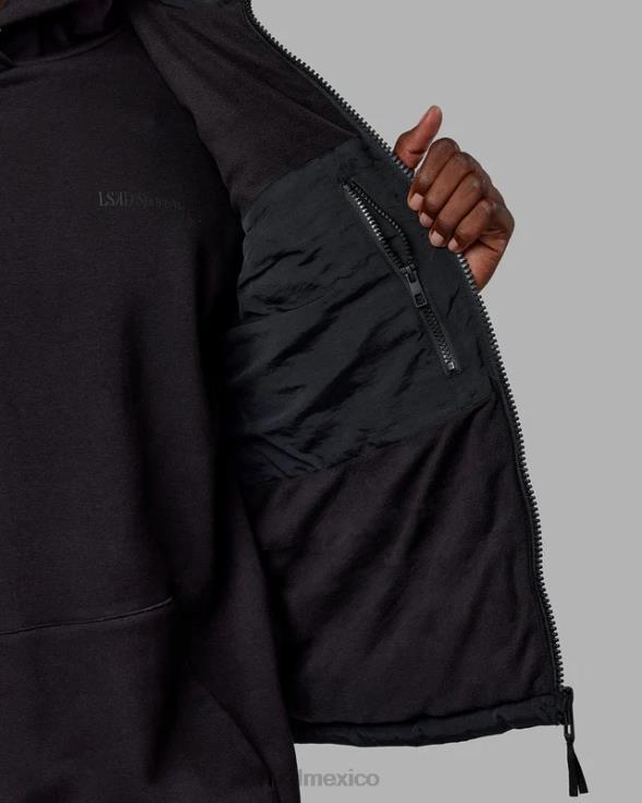 Chaleco acolchado clásico - negro hombres LSKD VP42D1054 vestir