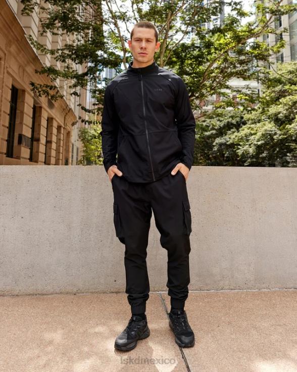 Chaqueta de alto rendimiento Energy Stretch - Negro hombres LSKD VP42D1049 vestir