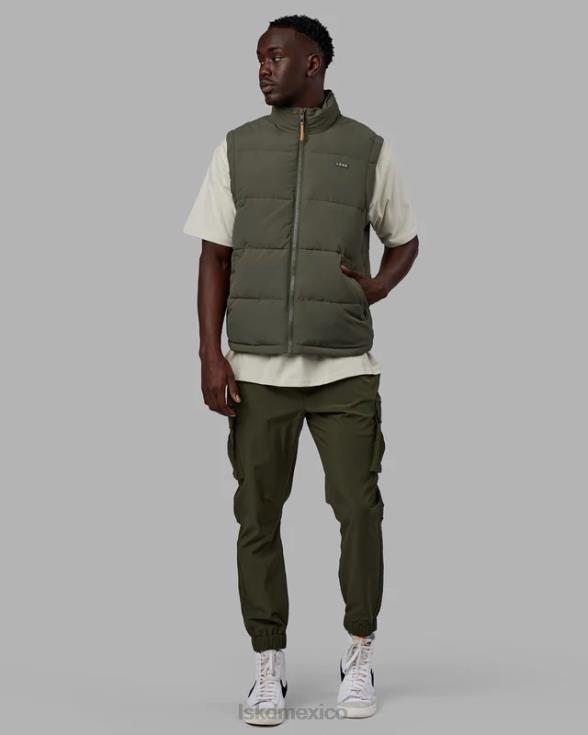 chaleco acolchado clásico - tealeaf hombres LSKD VP42D1055 vestir