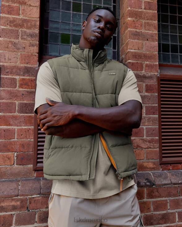 chaleco acolchado clásico - tealeaf hombres LSKD VP42D1055 vestir