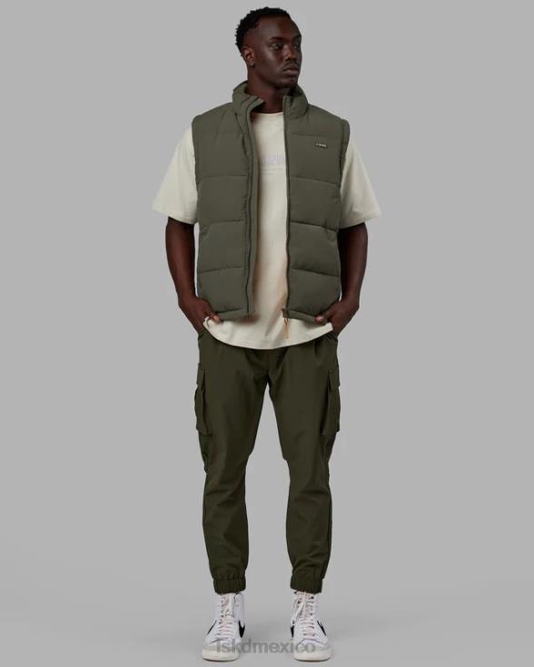 chaleco acolchado clásico - tealeaf hombres LSKD VP42D1055 vestir