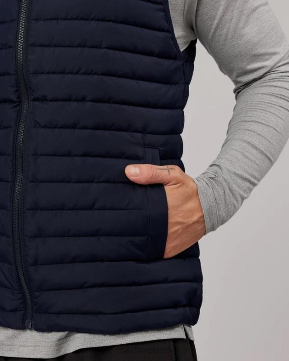 chaleco acolchado uplift - azul marino hombres LSKD VP42D1052 vestir