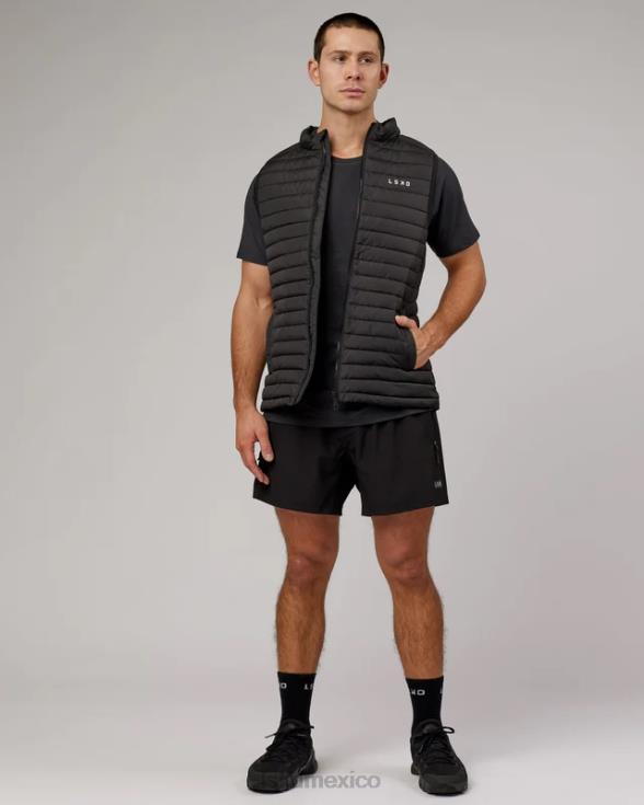 chaleco acolchado uplift - negro desvanecido hombres LSKD VP42D1053 vestir