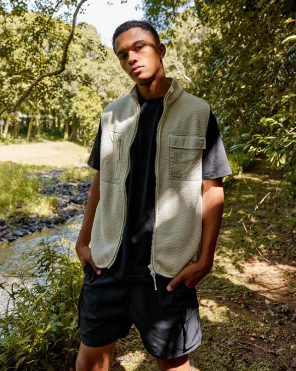 chaleco alpino - hueso hombres LSKD VP42D1040 vestir