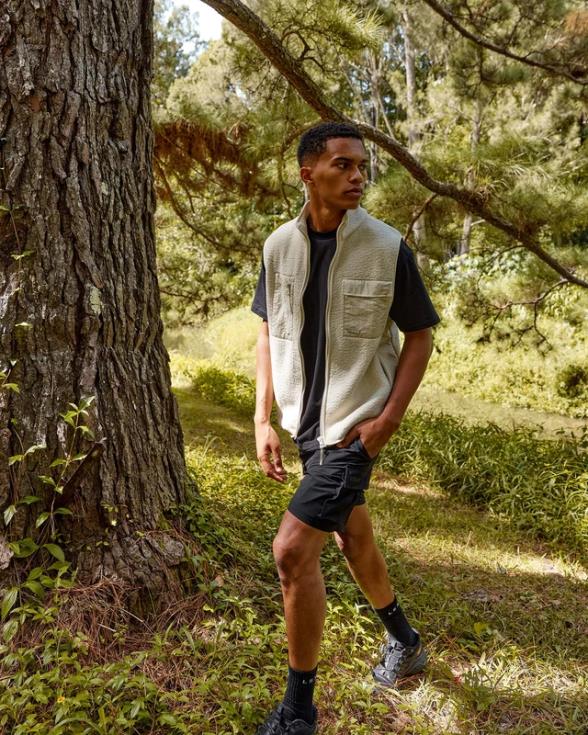 chaleco alpino - hueso hombres LSKD VP42D1040 vestir