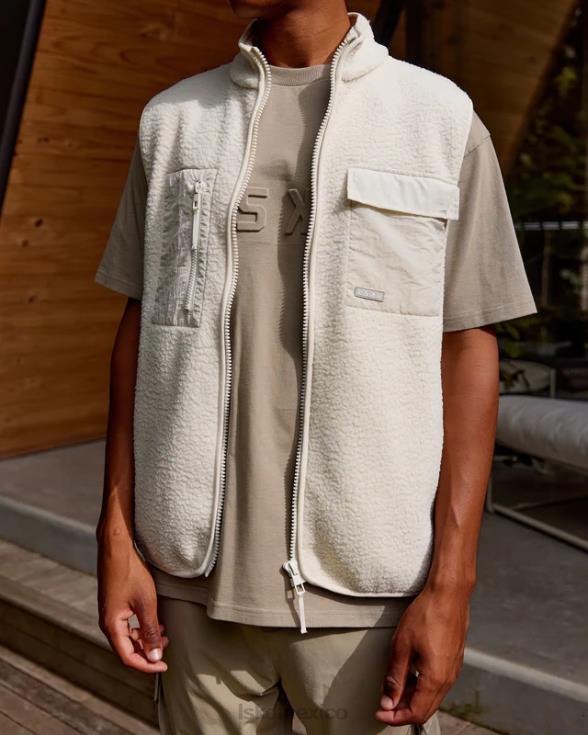 chaleco alpino - hueso hombres LSKD VP42D1040 vestir