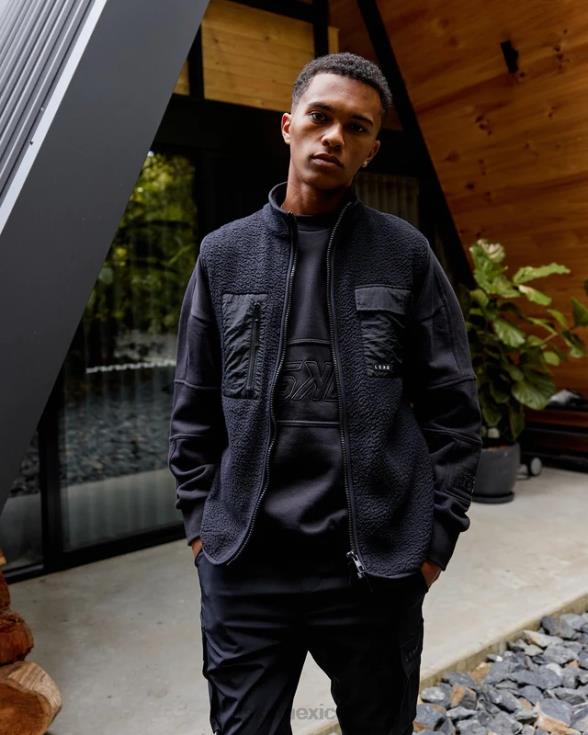 chaleco alpino - negro hombres LSKD VP42D1051 vestir