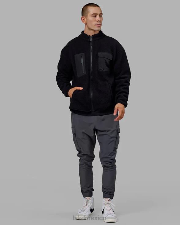 chaqueta alpina - negro hombres LSKD VP42D1058 vestir