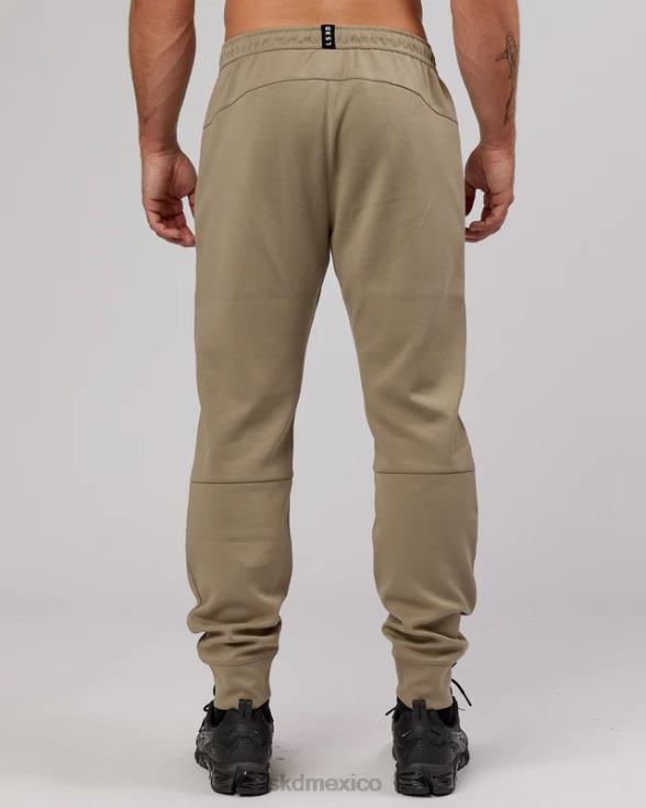 Joggers con cremallera de forro polar forjado de atleta - laurel oak hombres LSKD VP42D1144 vestir
