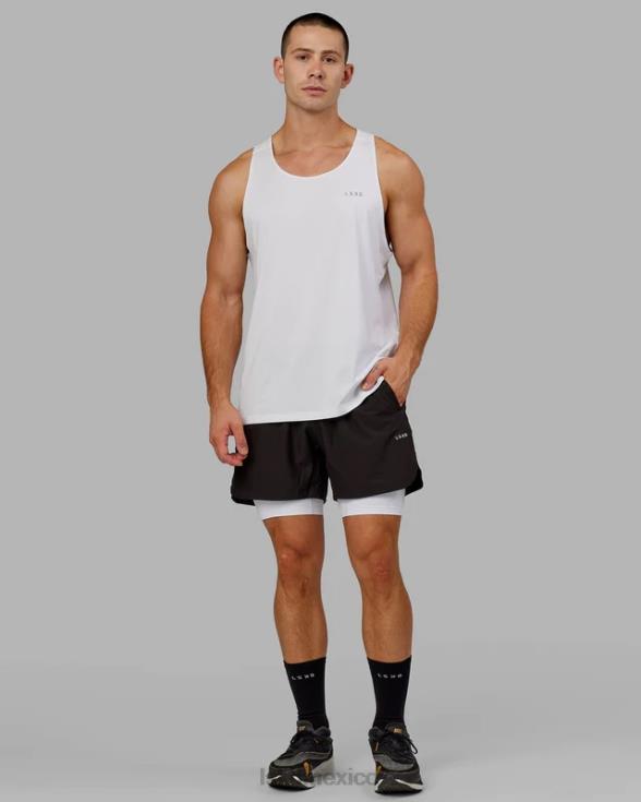 realizar corto apretado - blanco hombres LSKD VP42D1148 vestir