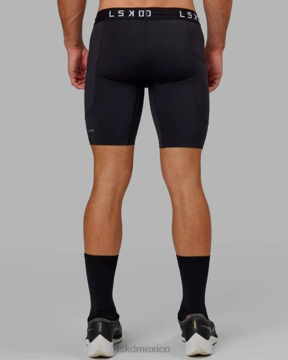 realizar corto apretado - negro hombres LSKD VP42D1150 vestir