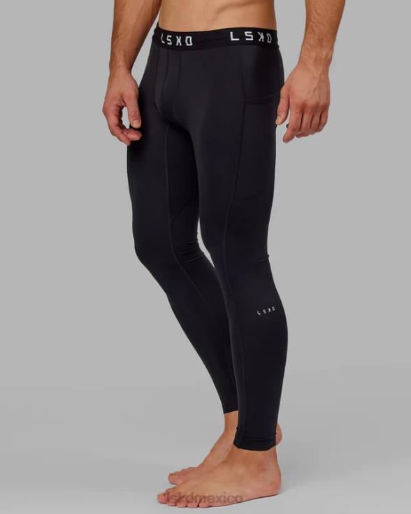 realizar medias largas - negro hombres LSKD VP42D1147 vestir