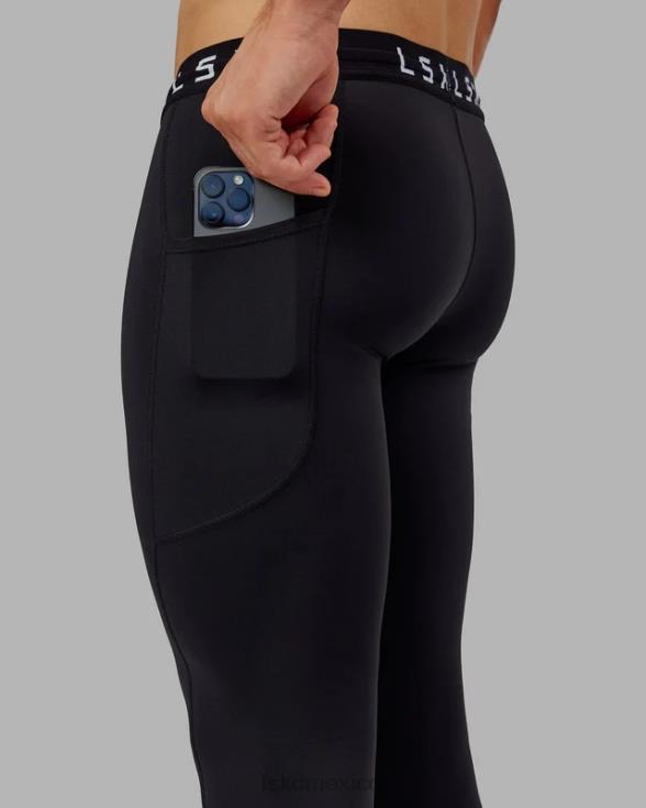 realizar medias largas - negro hombres LSKD VP42D1147 vestir