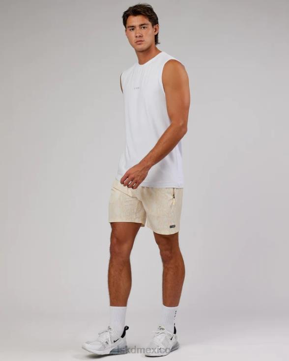 Camiseta sin mangas base flxcotton - blanco hombres LSKD VP42D996 vestir