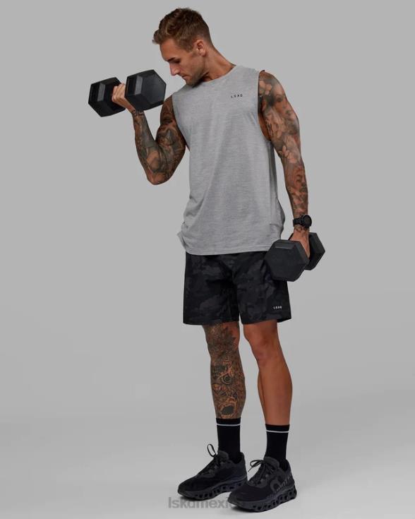 realizar tanque muscular vapourflx - marga gris claro hombres LSKD VP42D1000 vestir