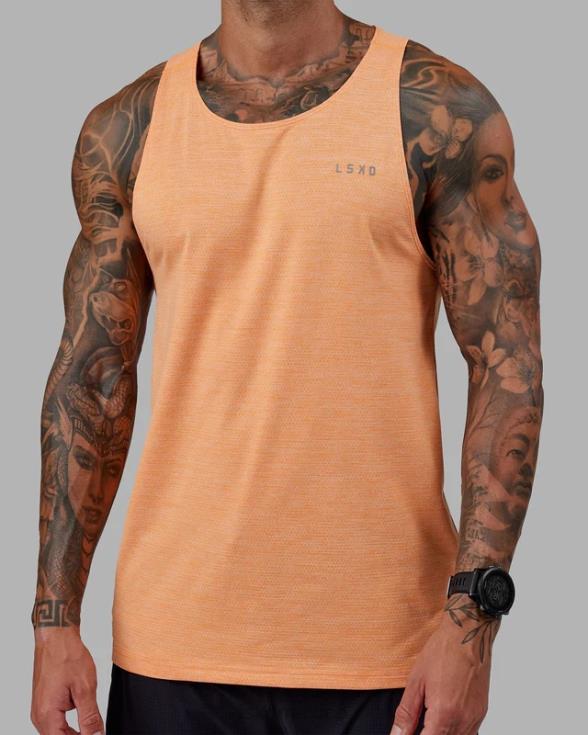 realizar tanque vapourflx - marga mandarina hombres LSKD VP42D1009 vestir