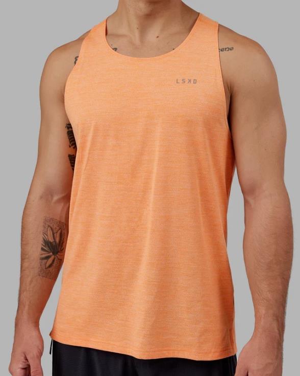 realizar tanque vapourflx - marga mandarina hombres LSKD VP42D1009 vestir