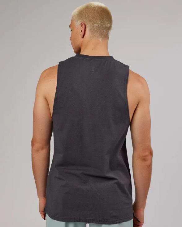 tanque de rendimiento de ajuste de entrenamiento de fuerza flxdry - asfalto hombres LSKD VP42D1026 vestir