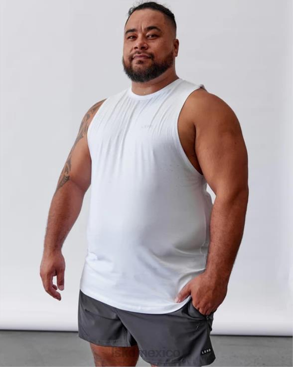 tanque pimaflx de lujo - blanco hombres LSKD VP42D1003 vestir