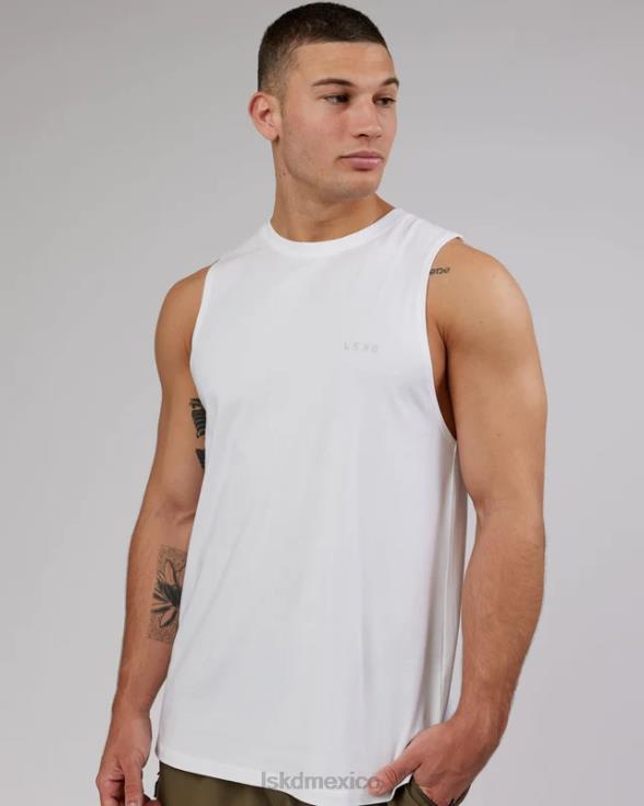 tanque pimaflx de lujo - blanco hombres LSKD VP42D1003 vestir