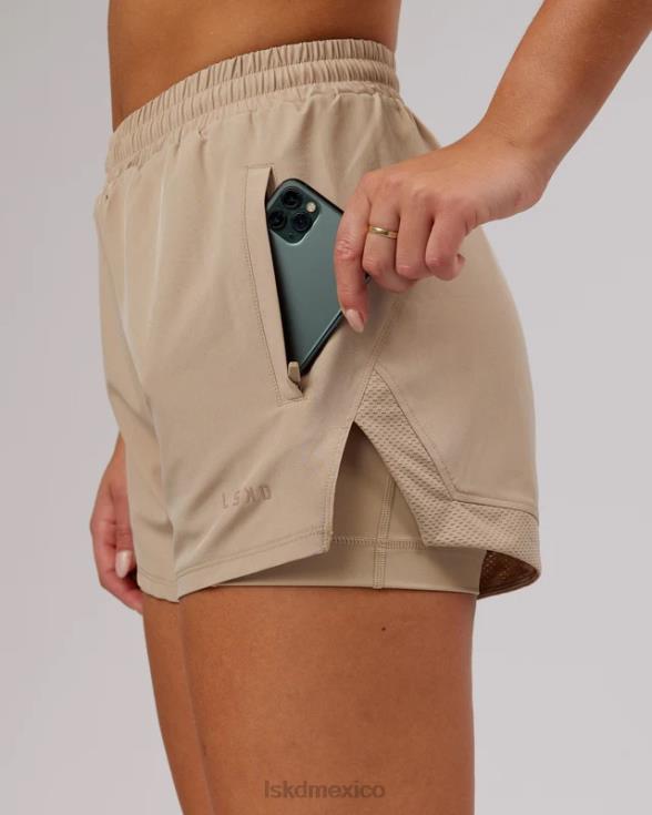 Botín Challenger Run Short - Taupe mujer LSKD VP42D783 vestir