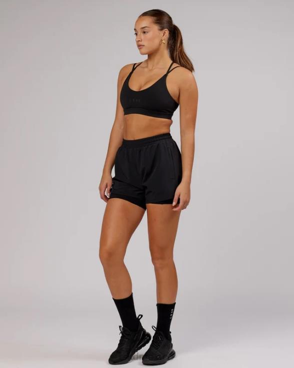 Pantalón corto Challenger Liner Run - negro mujer LSKD VP42D782 vestir