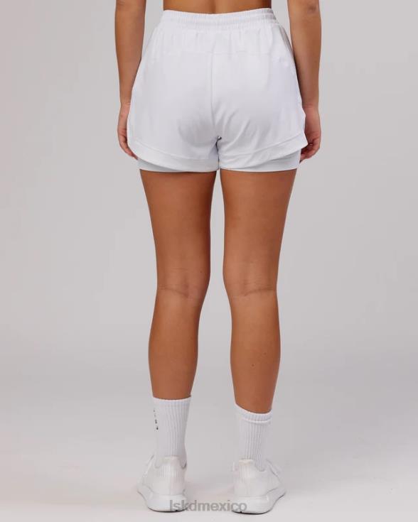 Pantalón corto Challenger Liner - blanco mujer LSKD VP42D787 vestir