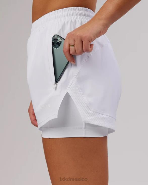 Pantalón corto Challenger Liner - blanco mujer LSKD VP42D787 vestir