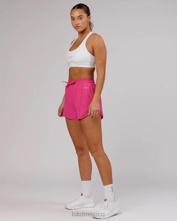 carrera corta dinámica - magenta mujer LSKD VP42D792 vestir