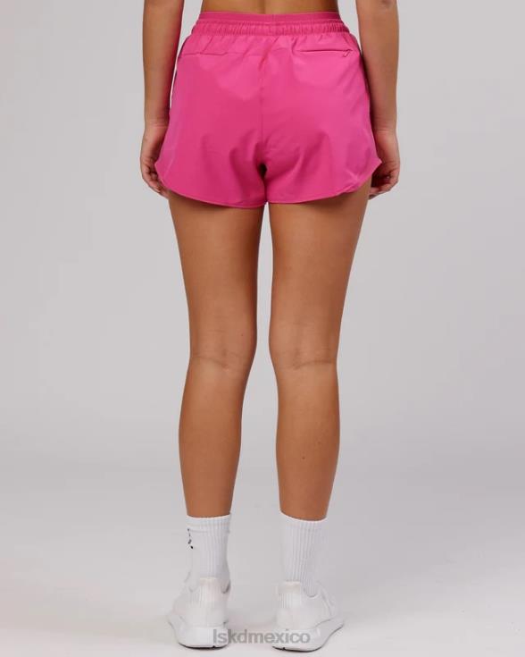 carrera corta dinámica - magenta mujer LSKD VP42D792 vestir