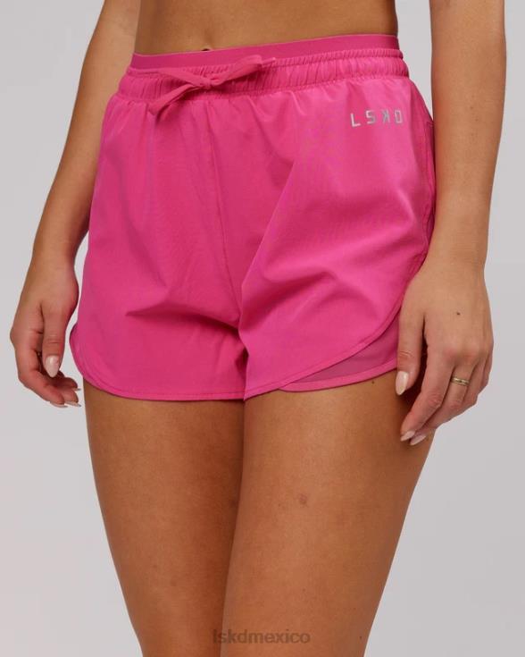 carrera corta dinámica - magenta mujer LSKD VP42D792 vestir