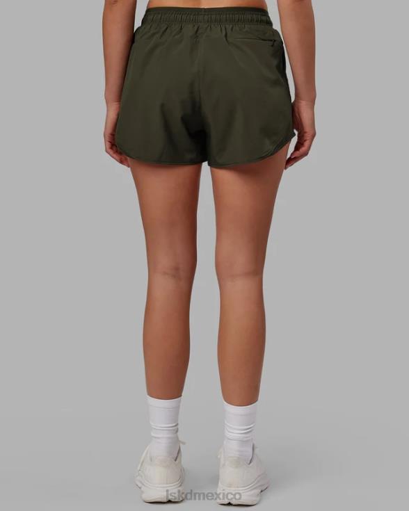 carrera corta dinámica - noche del bosque mujer LSKD VP42D773 vestir