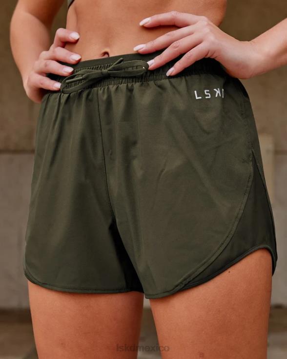 carrera corta dinámica - noche del bosque mujer LSKD VP42D773 vestir