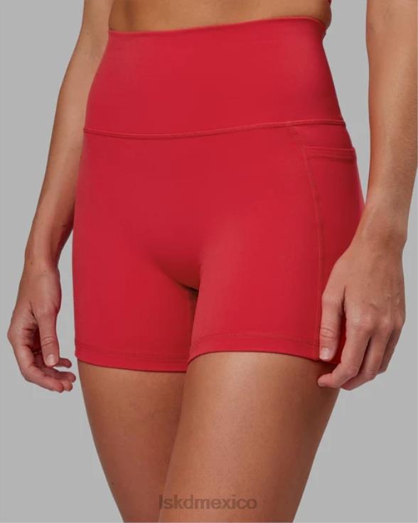 fusion x-length short - escarlata mujer LSKD VP42D630 vestir