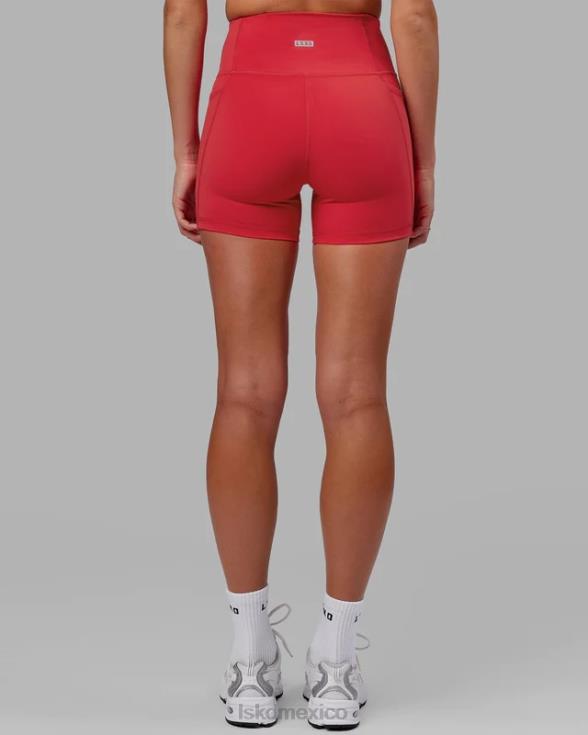 fusion x-length short - escarlata mujer LSKD VP42D630 vestir