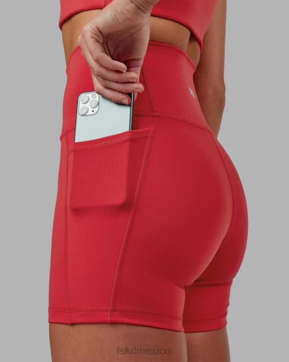 fusion x-length short - escarlata mujer LSKD VP42D630 vestir