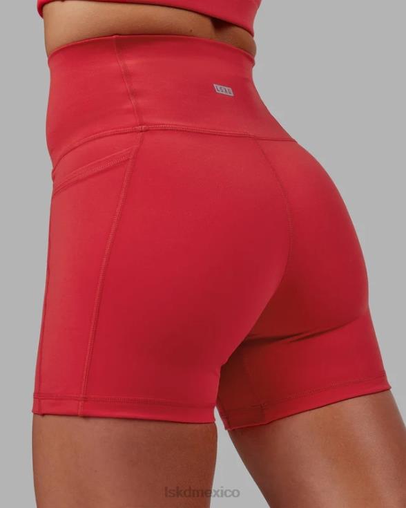 fusion x-length short - escarlata mujer LSKD VP42D630 vestir