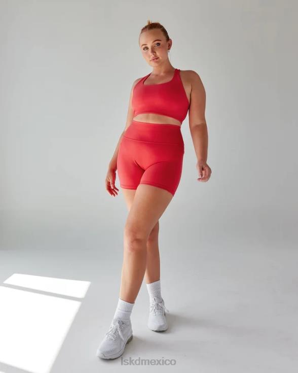 fusion x-length short - escarlata mujer LSKD VP42D630 vestir