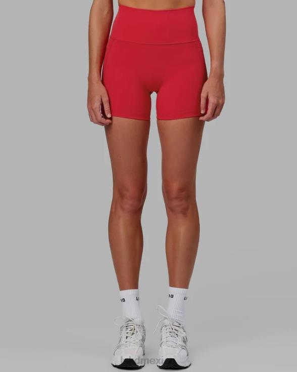 fusion x-length short - escarlata mujer LSKD VP42D630 vestir