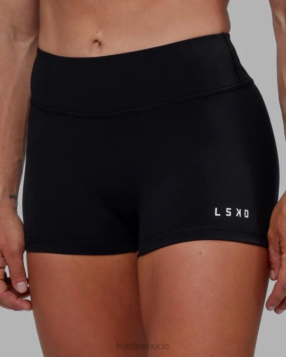 microshorts rxd - negro mujer LSKD VP42D526 vestir