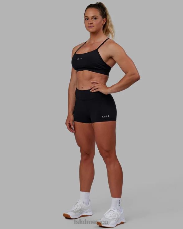 microshorts rxd - negro mujer LSKD VP42D526 vestir