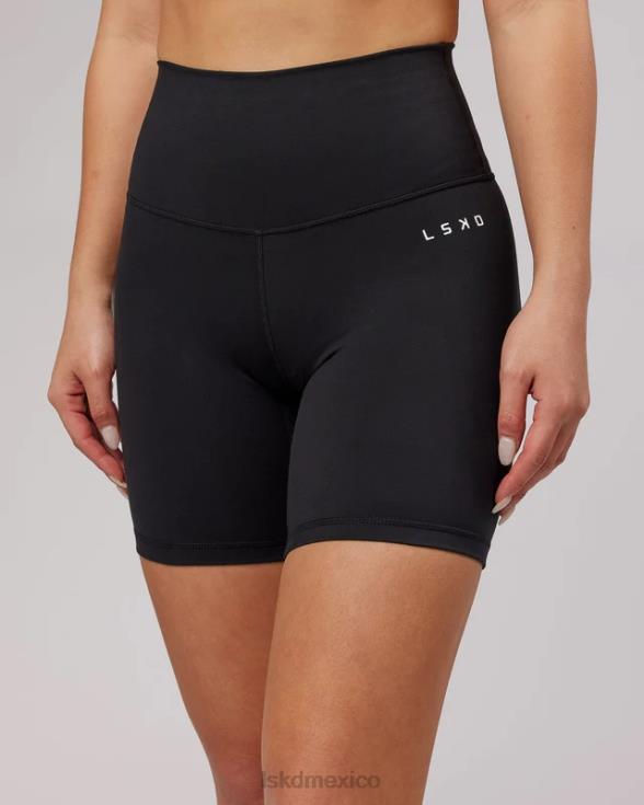 pantalón corto base de longitud media - negro mujer LSKD VP42D692 vestir