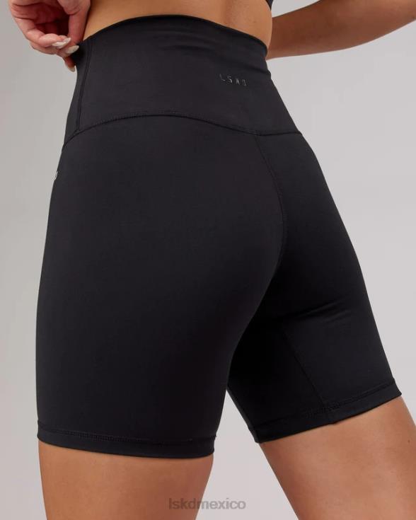 pantalón corto base de longitud media - negro mujer LSKD VP42D692 vestir