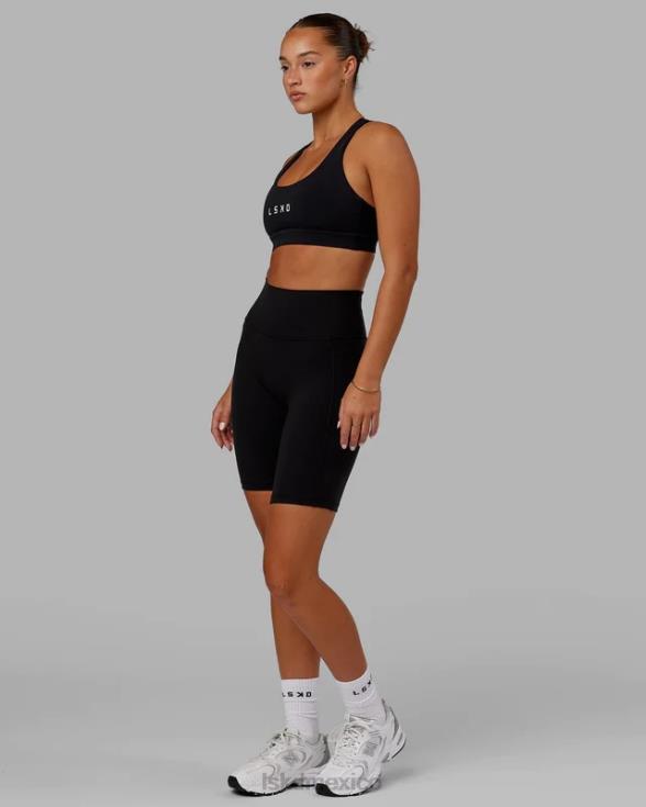 pantalón corto de bicicleta fusion - negro mujer LSKD VP42D577 vestir