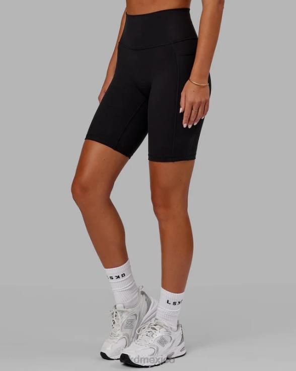 pantalón corto de bicicleta fusion - negro mujer LSKD VP42D577 vestir