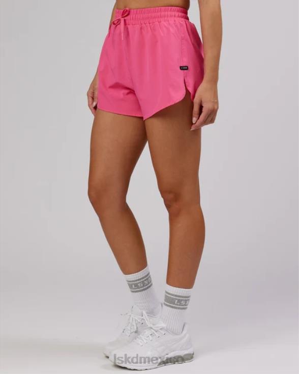 pantalón corto de entrenamiento funcional - flamenco mujer LSKD VP42D781 vestir