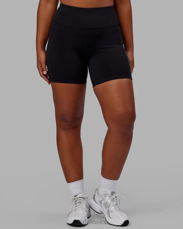 pantalón corto de longitud media rep - Pride-Black mujer LSKD VP42D590 vestir