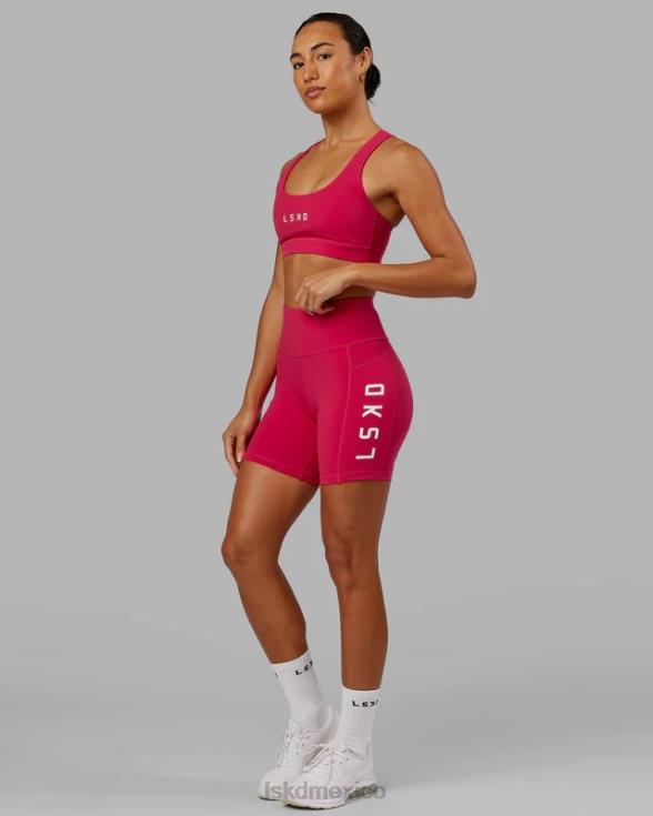 pantalón corto de longitud media rep - boysenberry mujer LSKD VP42D624 vestir